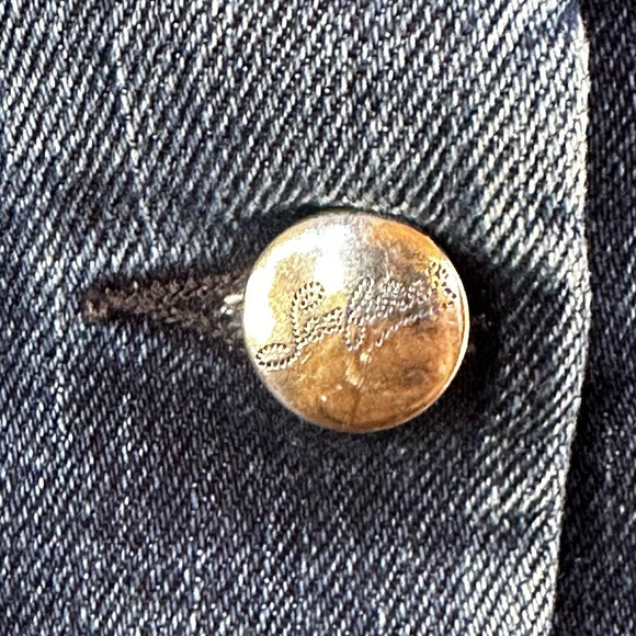 Seafarer “Patty” Blue Denim Jean Skirt Italian Size 26 Or US Size 4 EUC! - Picture 3 of 5